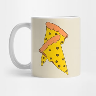 Sausage and Cheese Pizza Slices Mug